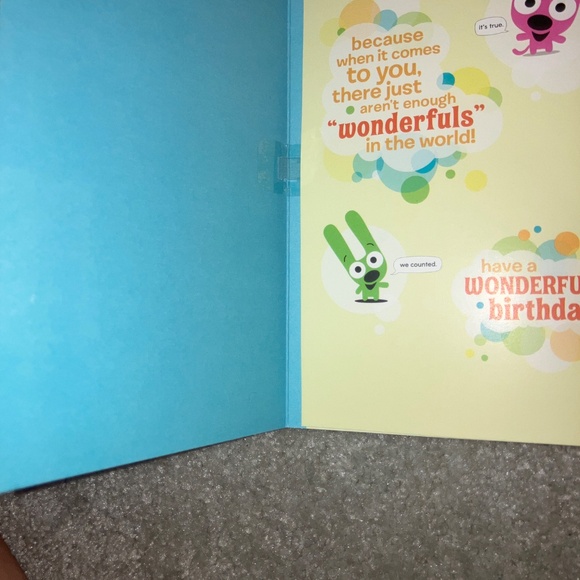hoops&yoyo - You are Wonderful - Birthday Card with Sound - Picture 3 of 4